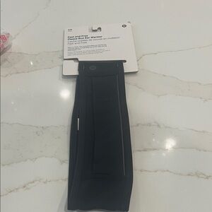 lululemon athletica Black Run for it Ear Warmer